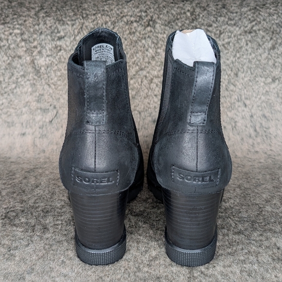 Sorel Joan Uptown Chelsea Bootie Black Women's 9.5 NWOT - Picture 10 of 16